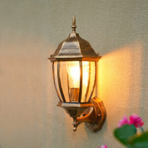 retro garden wall light led outdoor lamp