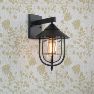 american wrought iron outdoor wall lamp