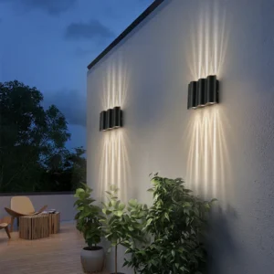 waterproof garden light led outdoor doorpost exterior wall lamp