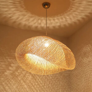 bamboo pendant light