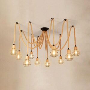 Rope Pendant Light