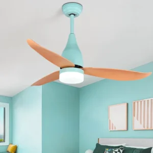 44" remote control wood ceiling fans for bedroom