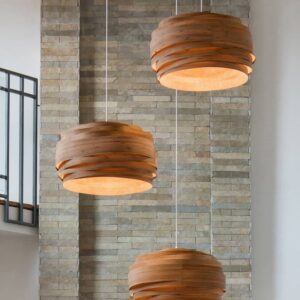 large veneer lamp, custom light cloud