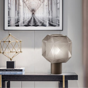 elegant design beside lamp