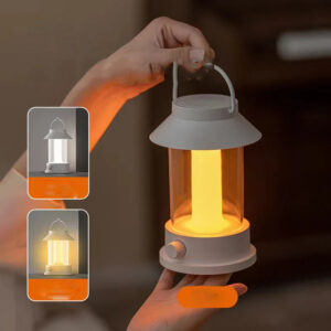 outdoor camping light, tent atmosphere light, usb charging, portable hanging, retro 3 color